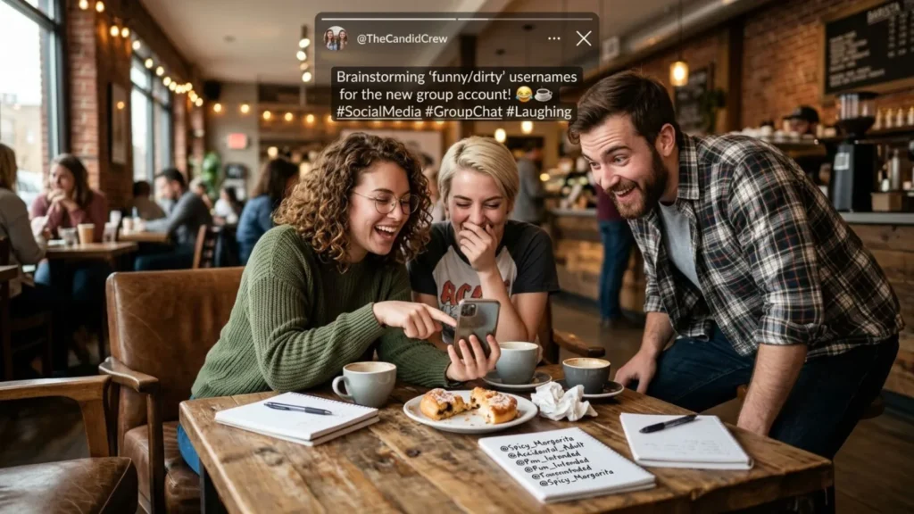 Funny Dirty Names for Social Media
