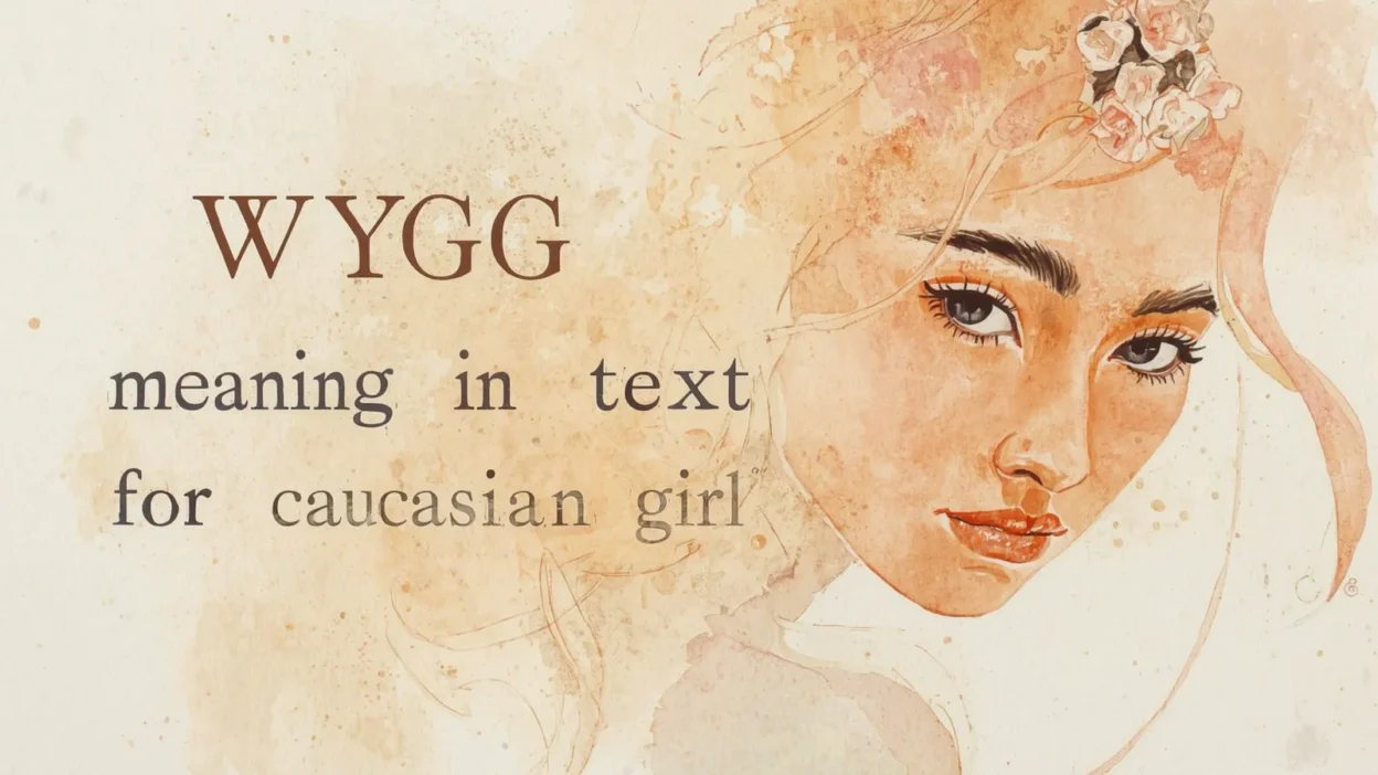WYGG Meaning in Text