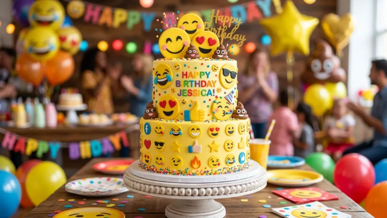 Emoji Cake