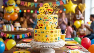 Emoji Cake