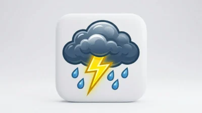 Thunder Emoji