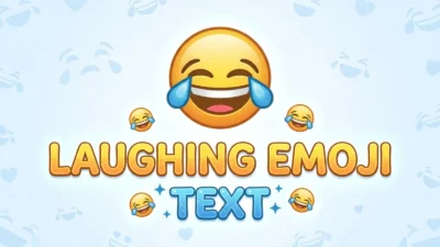 Laughing Emoji Text